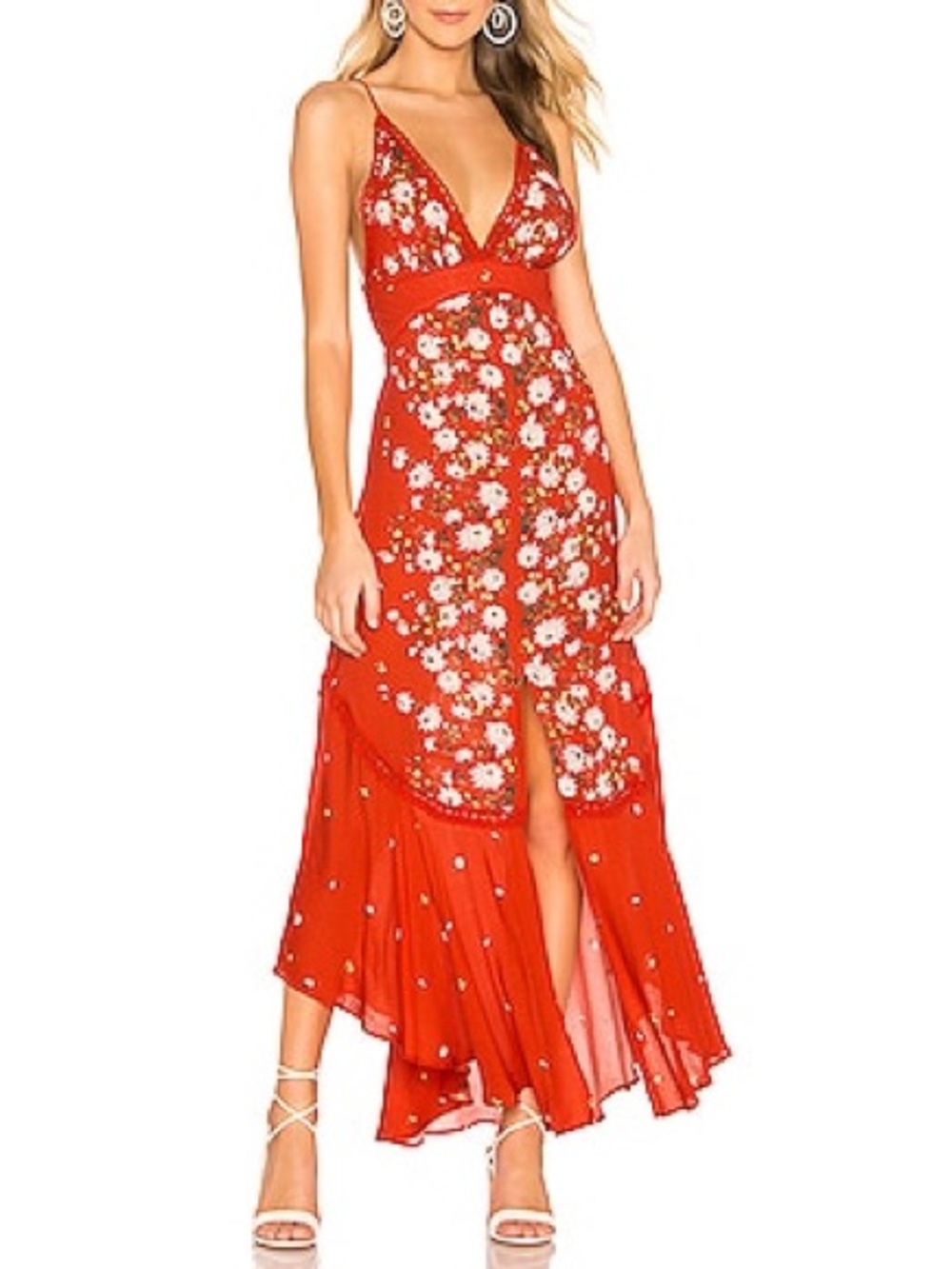 Paradise Printed Maxi Dress in Red
FREE PEOPLE
